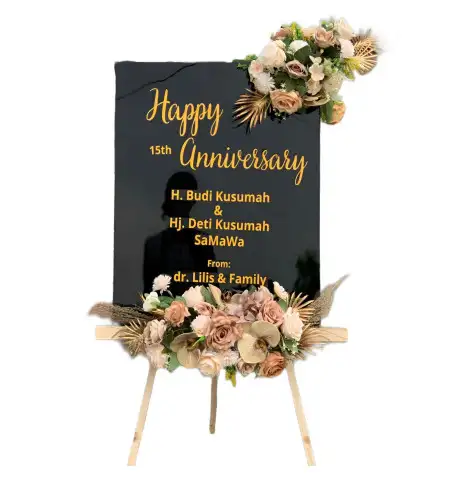 Papan Bunga Akrilik Kedungmentawar